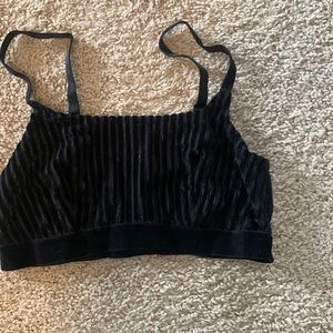 Velvet bralette